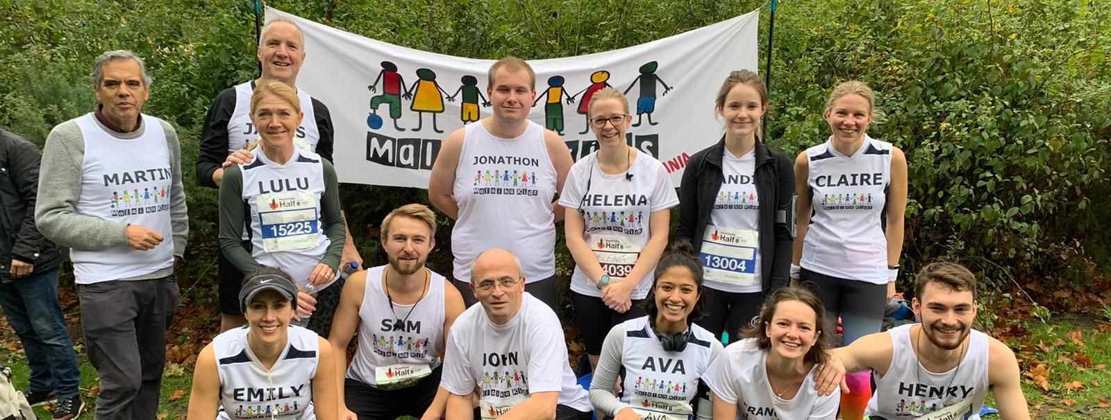 Royal Parks Half Marathon Runners