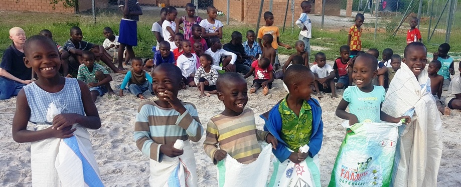 sack race at the village